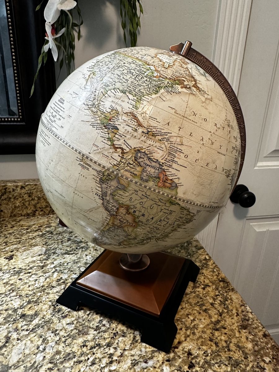 Replogle Bingham 12-Inch Antique Desktop Globe (National Geographic Series)