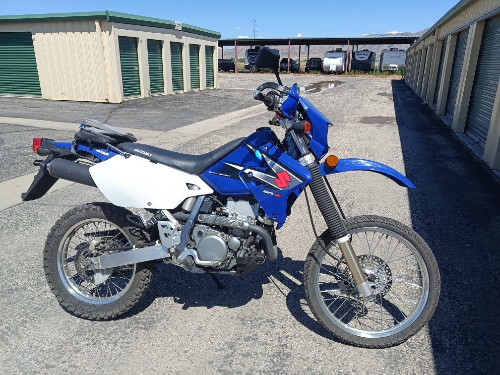 Suzuki DR-Z400S Dual Sport Motorcycle - Blue, Low Miles, Excellent Condition