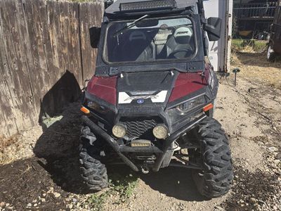 Polaris RZR 900 EPS Side-by-Side UTV with Windshield and Storage Box