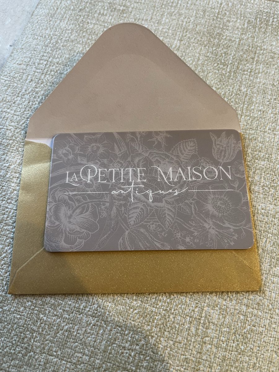 $100 Gift Card La Petite Maison Antique Home Goods Crafts Store in Draper UT Store