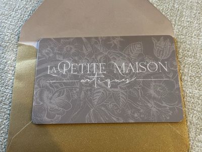 $100 Gift Card La Petite Maison Antique Home Goods Crafts Store in Draper UT Store
