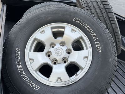 Set Of 4 Michelin Defender LTX on 6x139.7mm Wheels