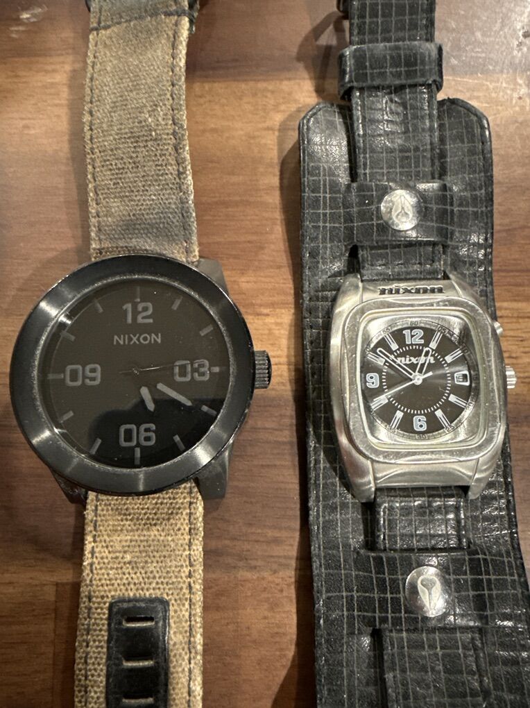 Nixon Watches (two)