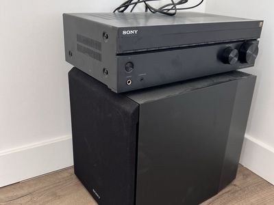 Sony STR-DH590 5.2-Ch AV Receiver & SA-CS9 Active Subwoofer Home Theater System