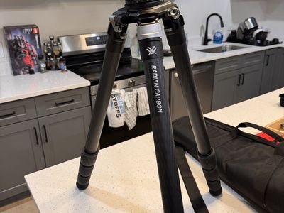 Vortex Radian Carbon Fiber Tripod with Ball Head and Carrying Case