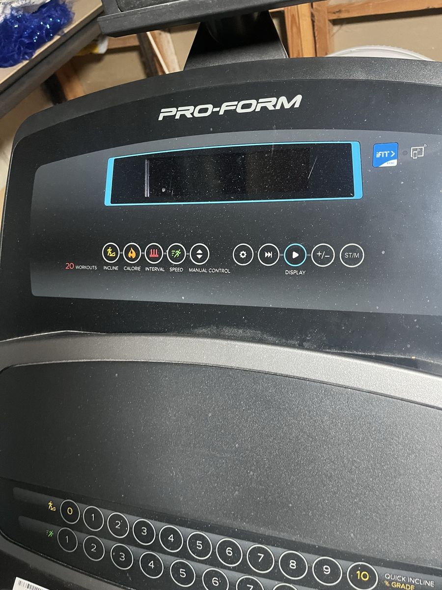 Pro-form treadmill