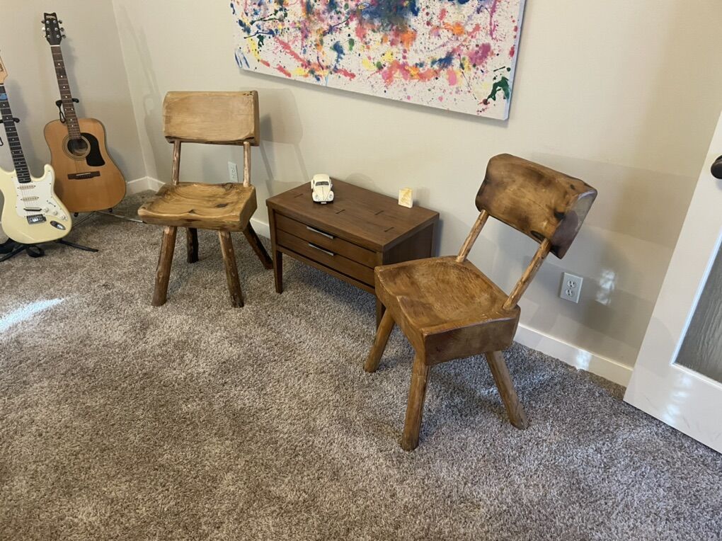 Awesome Rustic - Cabin Style Chairs - pair