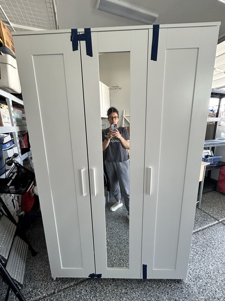 White Wardrobe Armoire