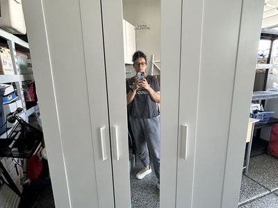 White Wardrobe Armoire