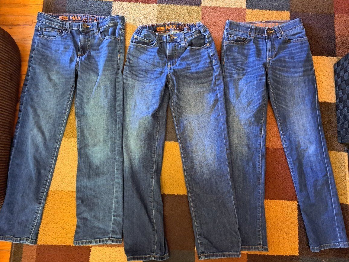3 pair of boys Urban Pipeline jeans
