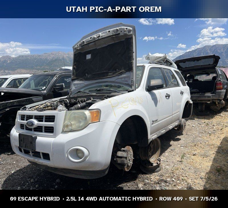 2009 Ford Escape Hybrid Parts - UTPAP Orem