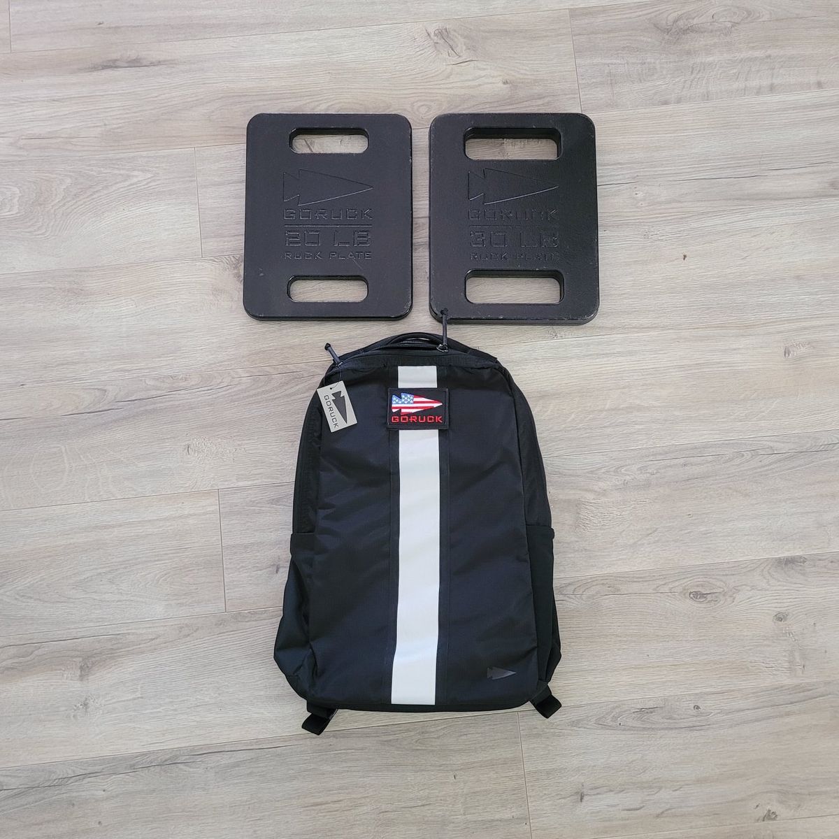 New-GO RUCK Basic Rucker w/Plates Bundle Backpack