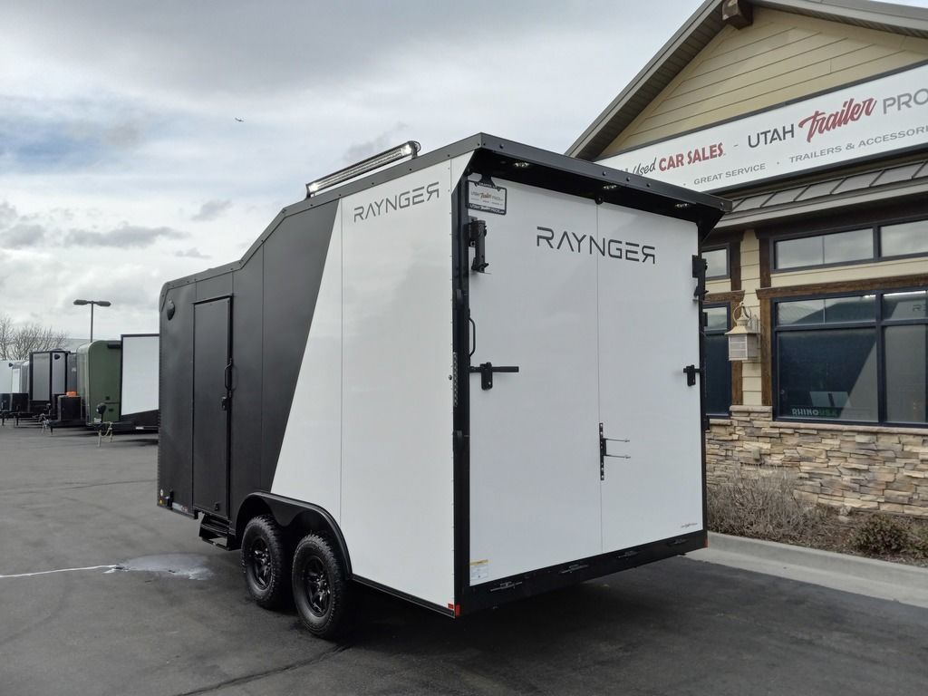 2026 Raynger Raynger 8x16 / 8.5x16 Toy Hauler Travel Trailer Bumper Pull Camper RV New