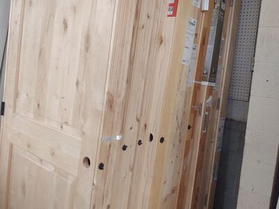 knotty Alder doors