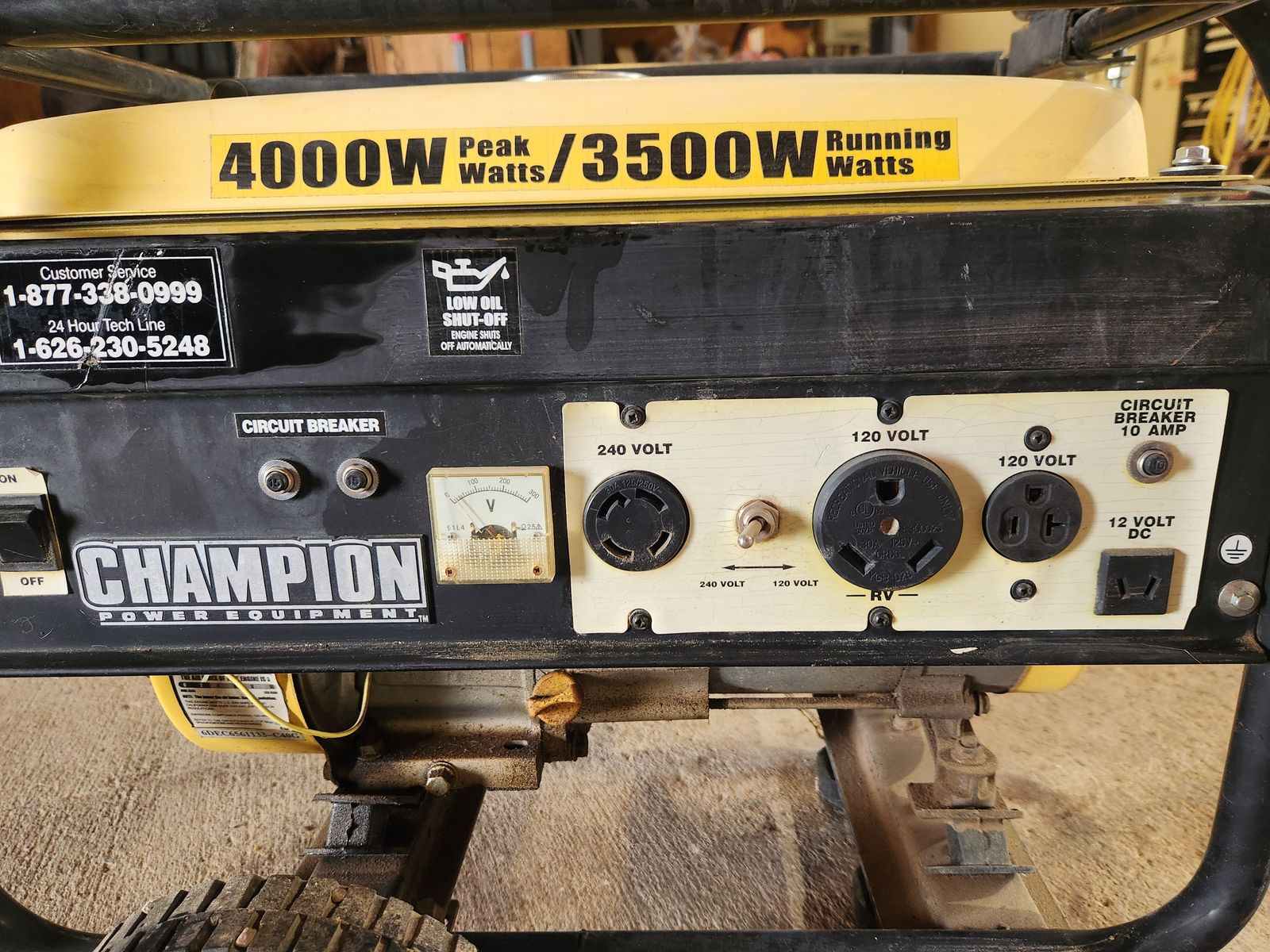 Champion portable generator 4000 watts
