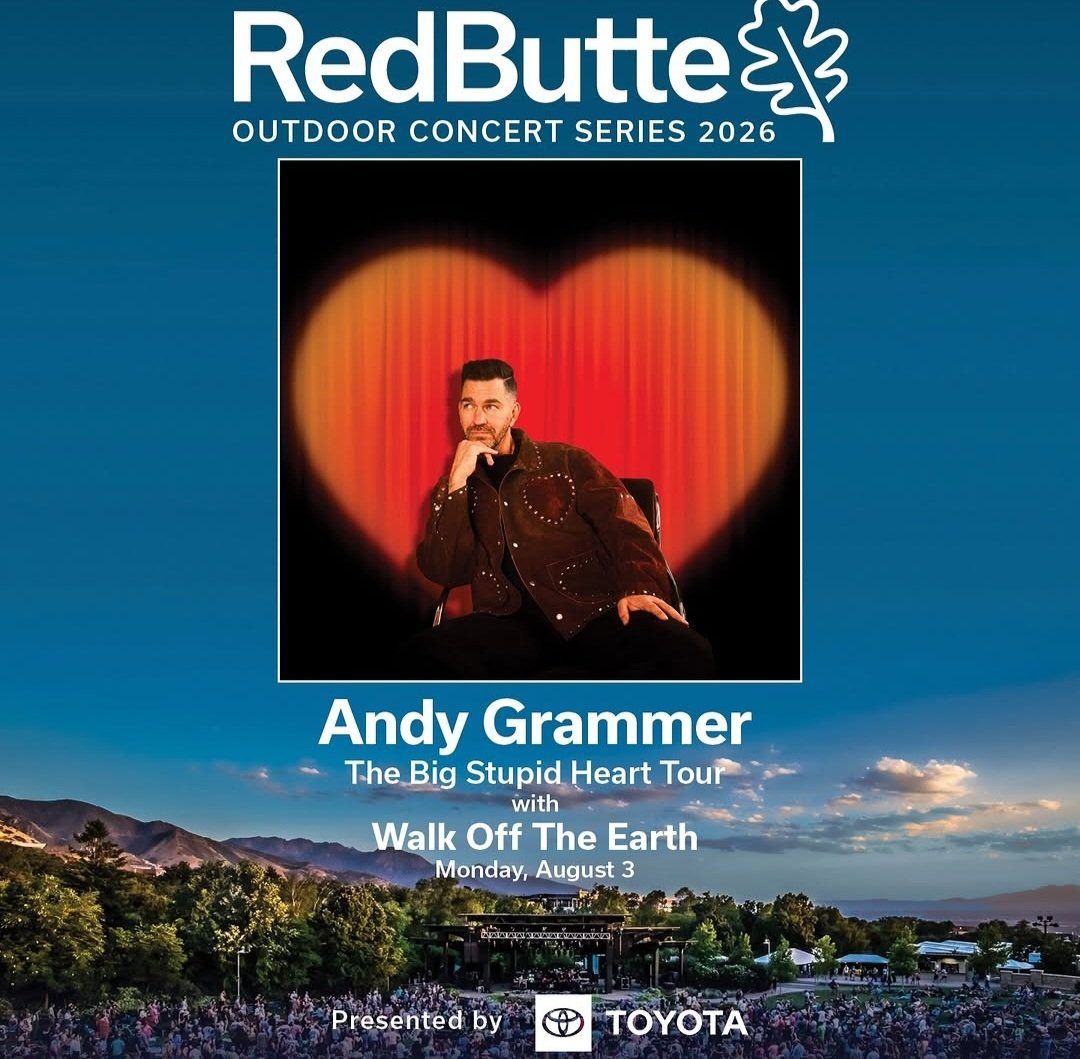 Andy Grammer at Red Butte - August 3 (4 tickets) w/ Walk Off The Earth