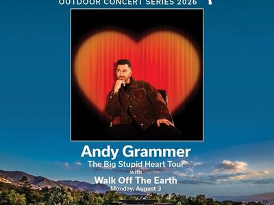 Andy Grammer at Red Butte - August 3 (4 tickets) w/ Walk Off The Earth