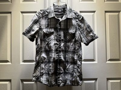 Men's XL Phat Farm Button Up Shirt Urban Hip Hop Rap Atire