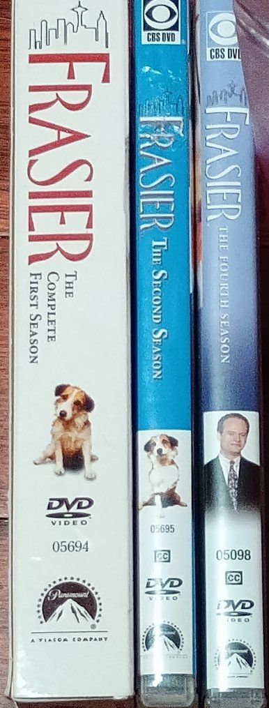 Frasier DVDs Seasons 1,2&4