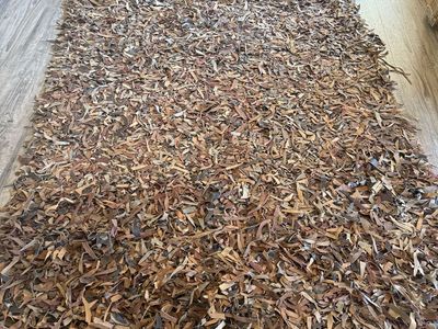 5x8 rug w/pad