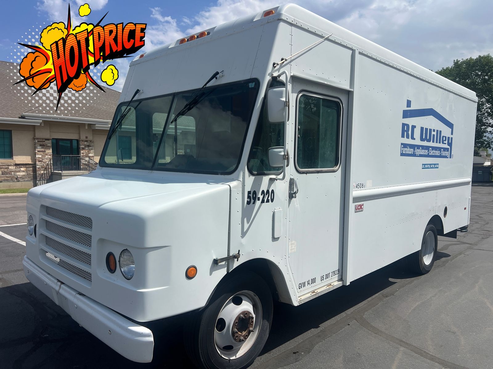 NEW PRICING! Build your camper van — 2002 Workhorse P42 Step Van — 14 ft | 43,650 Miles | Excellent Condition