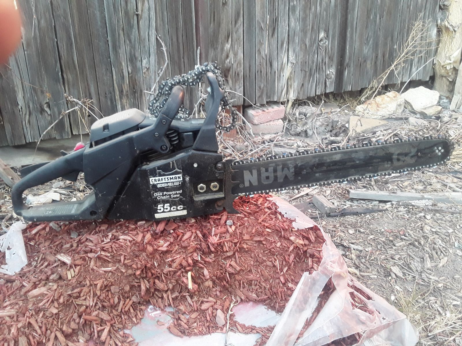 Craftsman 55cc chainsaw