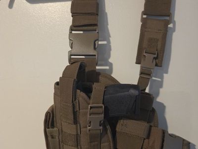 Drop leg holster