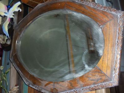 Antique Octogen Mirror