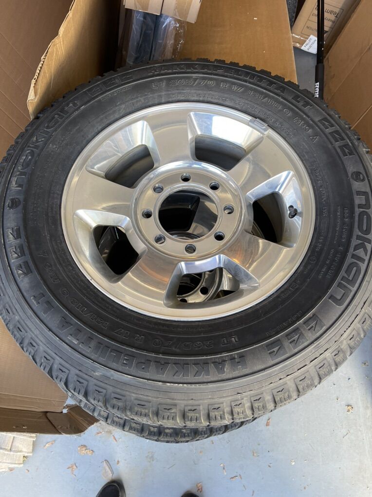 Lt265/65/R17 Tires and Rims