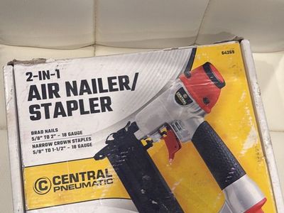 2-in-1 Air Nailer/Stapler