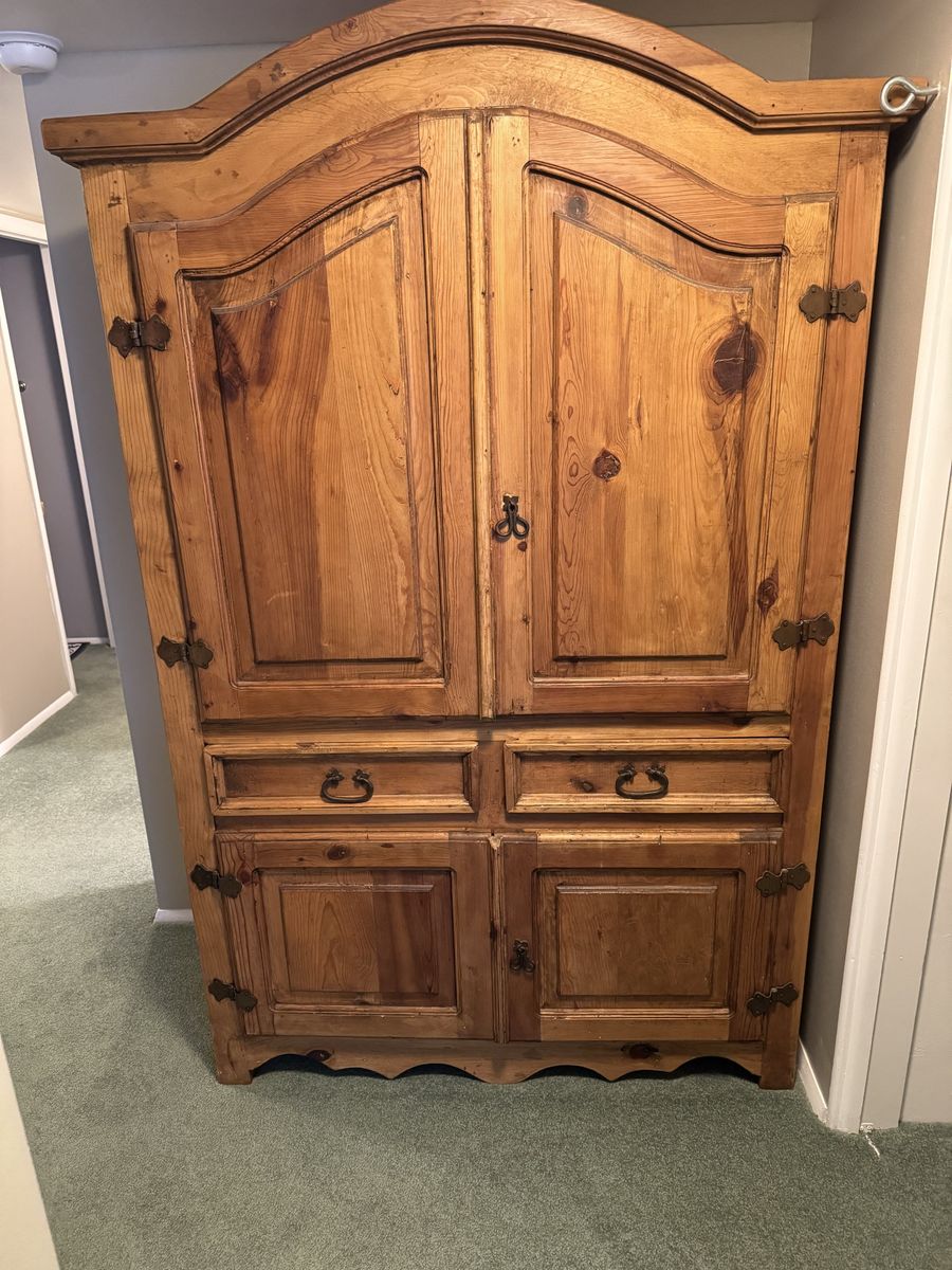 Beautiful Wooden Hutch