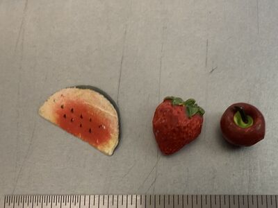 Miniature Ceramic Food Doll Charms