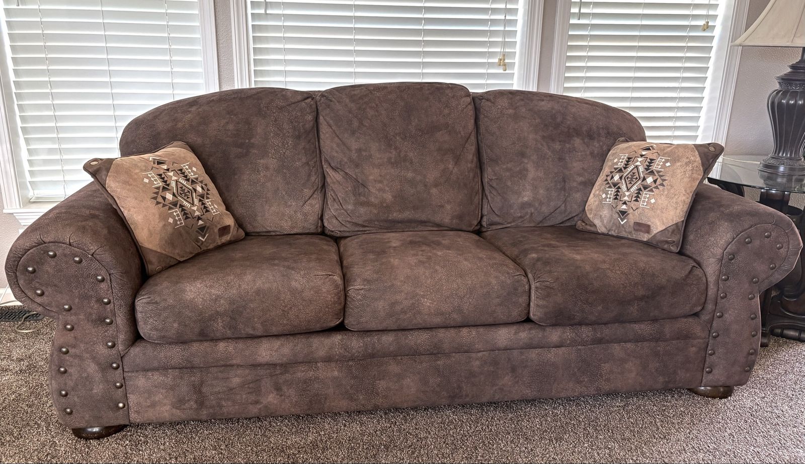 Couch and Chair Set Microfiber