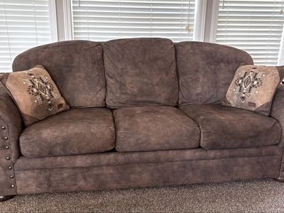 Couch and Chair Set Microfiber