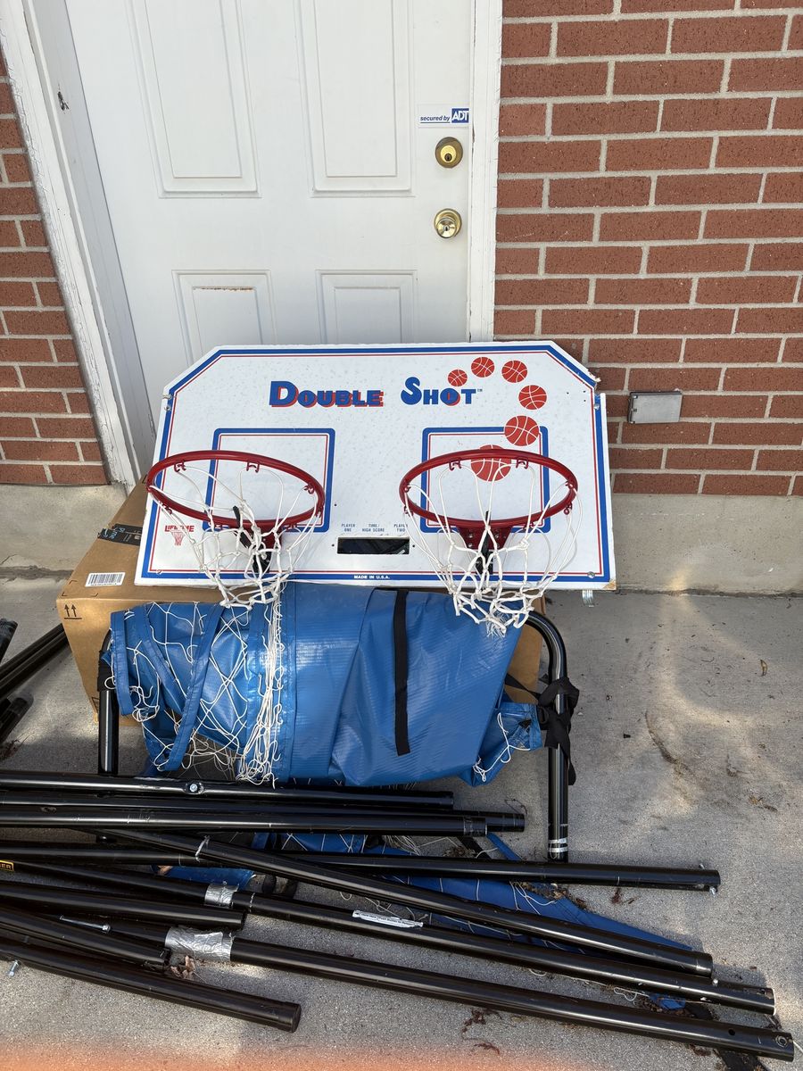 Double shot basketball game 2 player