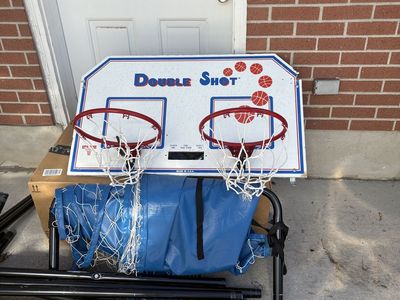 Double shot basketball game 2 player