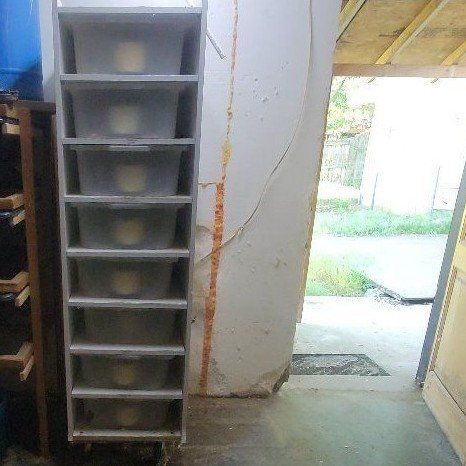 Homemade snake rack