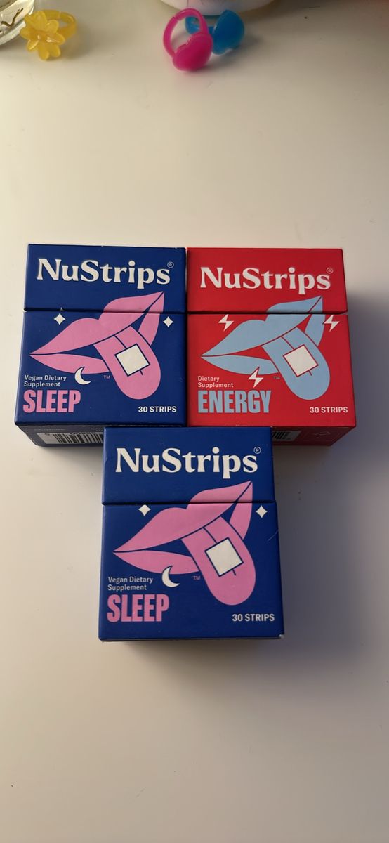 Energy and Sleep NuStrips