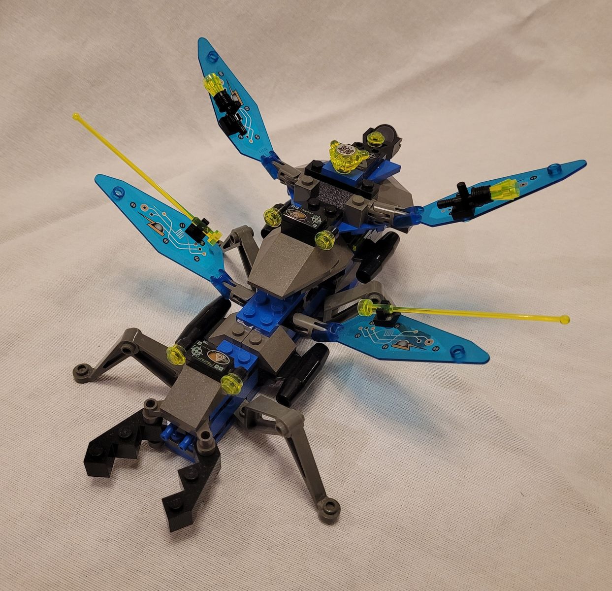 Vintage Lego Bi-Wing Blaster Insectoid Flyers