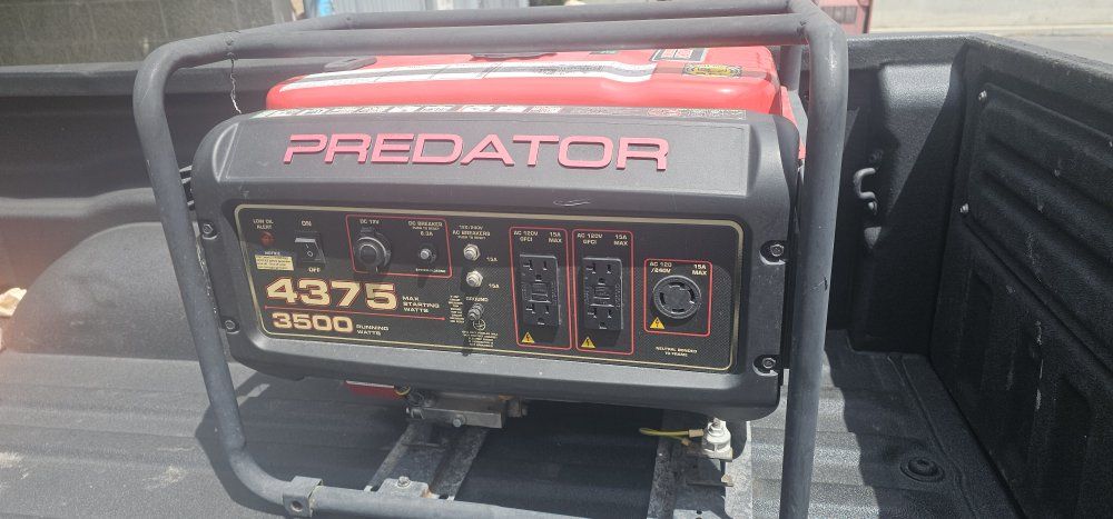 Predator 4375 generator