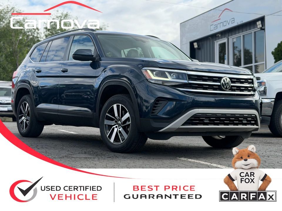 2022 Volkswagen Atlas V6 SE 4Motion