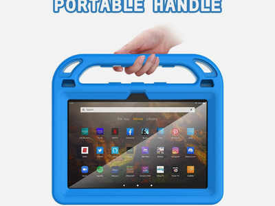 MENZO Kids Case for Amazon Fire HD 10 13th/11th Gen 2023/2021 w/Screen Protector