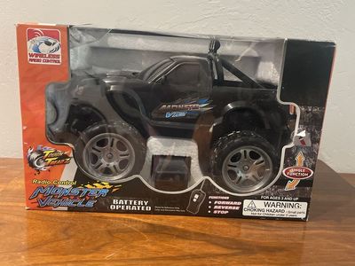Wireless Remote Control Monster Truck Vehicle - Single Function, Battery Operated