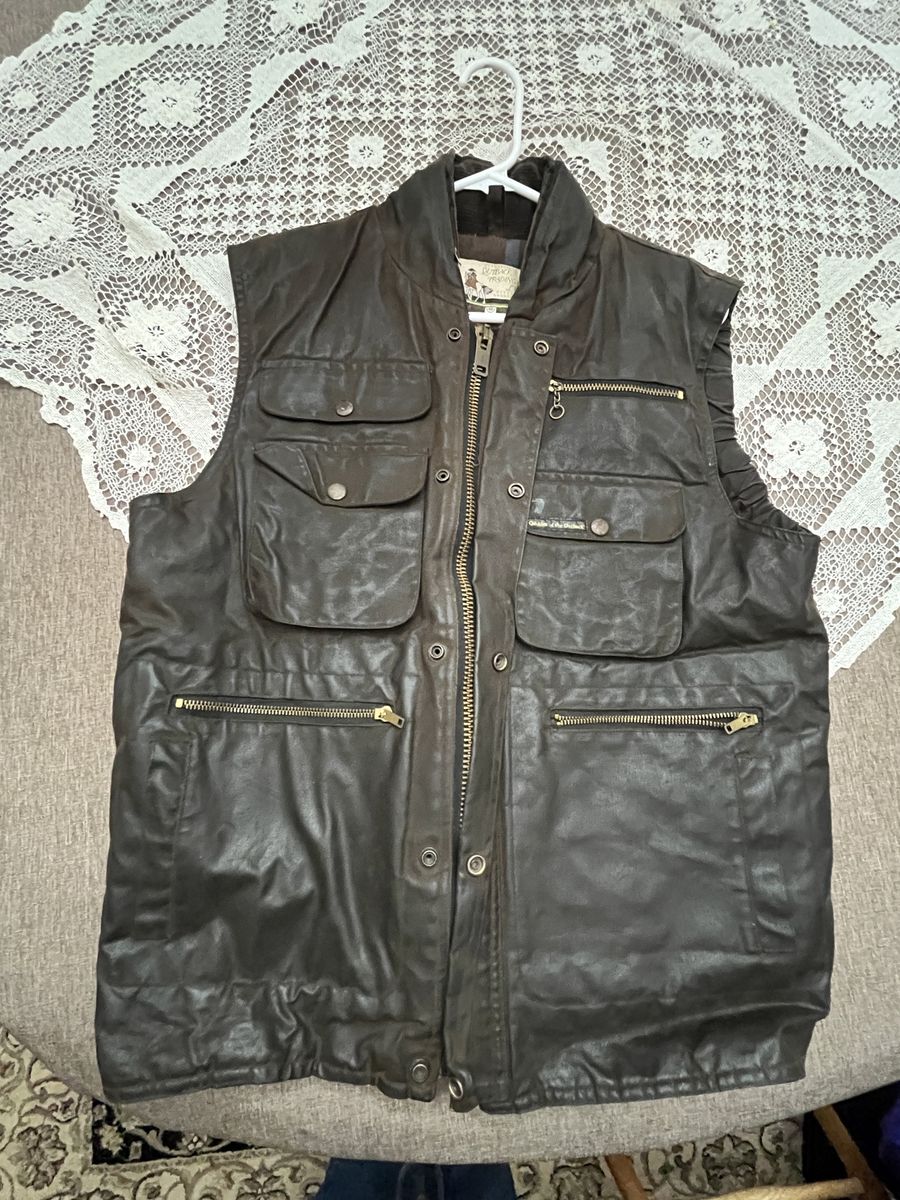 Outback Trading Co. Mens Oil Skin Best Size M