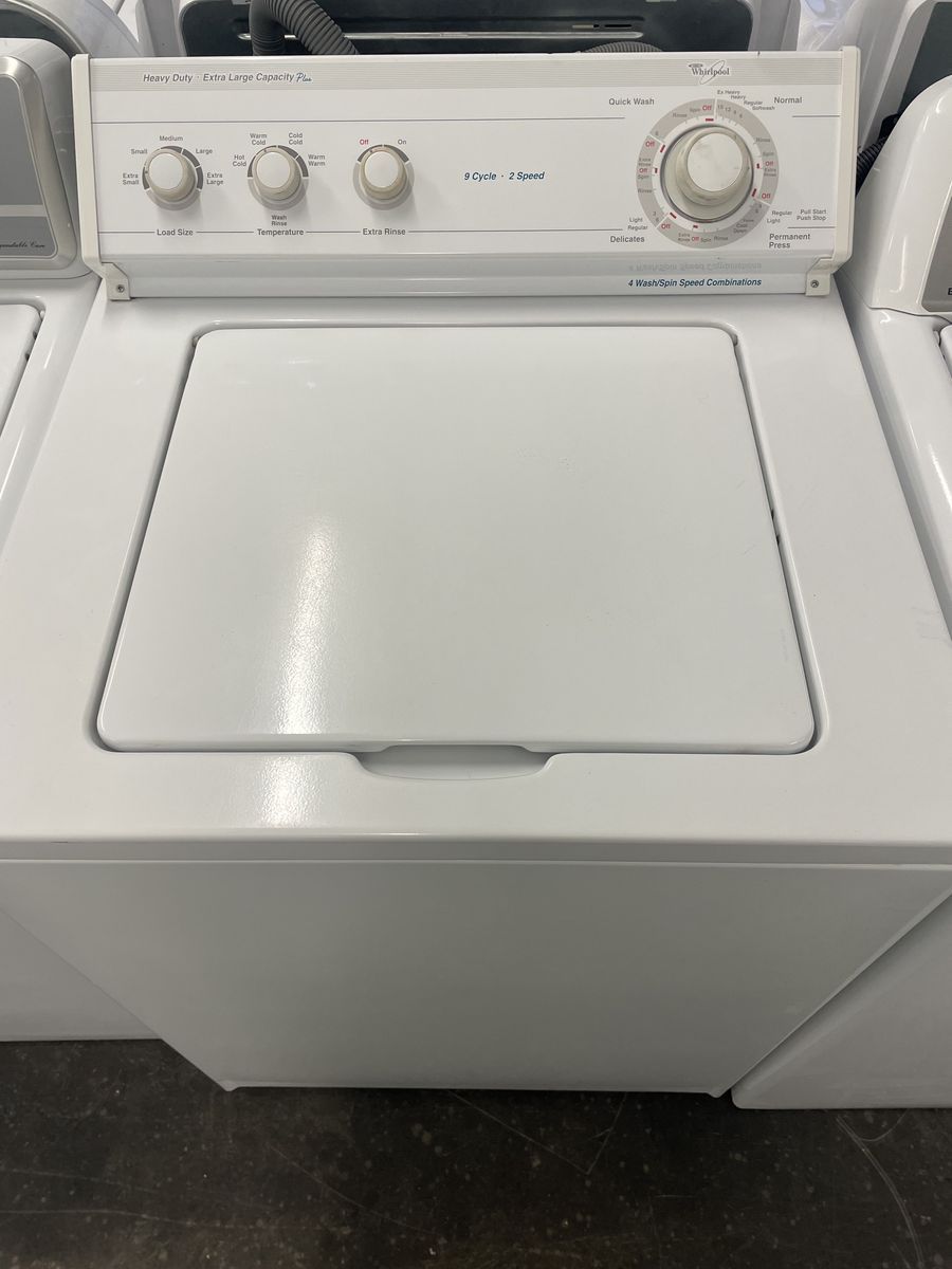 Whirlpool Washer Super Capacity , No Electronics, With Warranty!