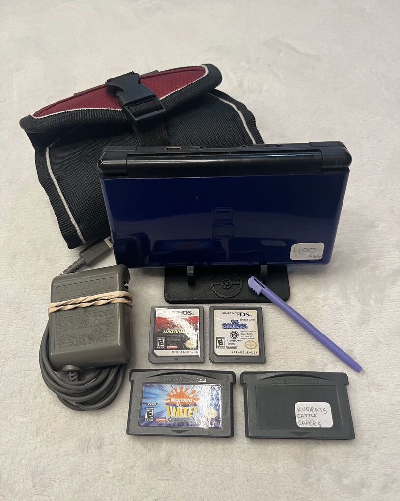 DS Lite Bundle - Blue