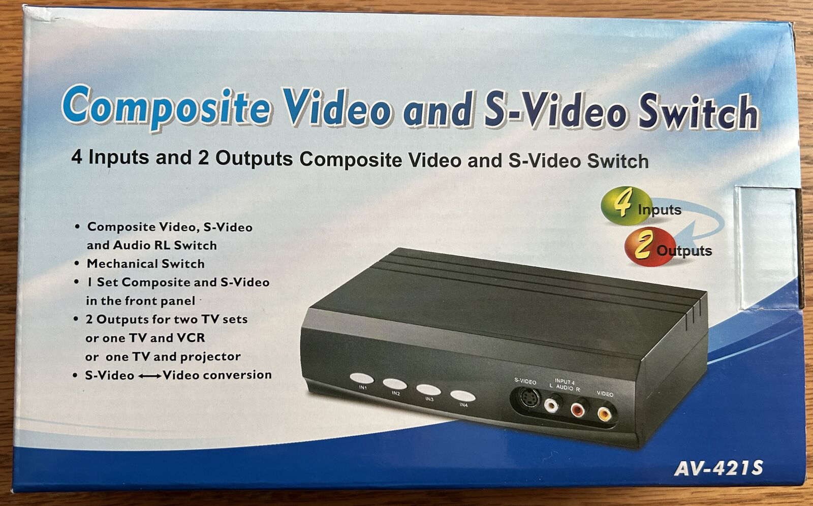 Composite Video and S-Video Switch