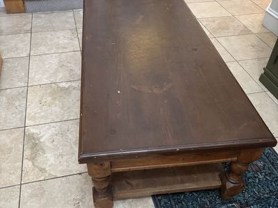 Solid Wood Coffee Table