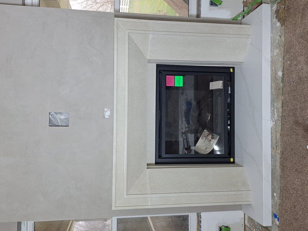 Cast Stone Fireplace Surround