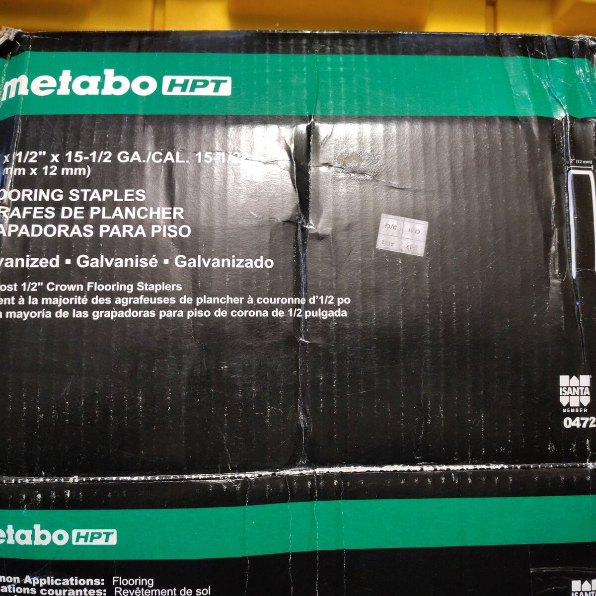 Metabo HPT Flooring Staples 2" x 15 GA Galvanized